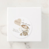 Pop es, wenn sie Pop! Kaffeemaschine Geschenkanhänger (Beispiel)