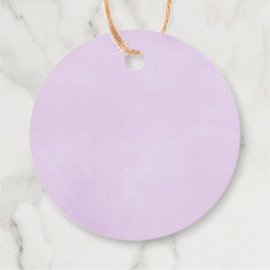 Pop es, wenn sie Pop lila Elefantenbaby Dusche Geschenkanhänger (Rückseite)