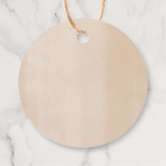 Pop es, wenn sie Pop Pampas Gras tropische Blätter Geschenkanhänger (Rückseite)