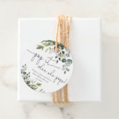 Pop es, wenn sie Pop weiche grüne Babydusche Geschenkanhänger (Beispiel)