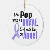 Pop-Esophageal Krebs des Engels-1 Keramik Ornament (Links)