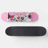 Pop Explosion Skateboard Deck (Horizontal)