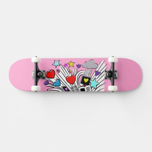 Pop Explosion Skateboard Deck (Horizontal)