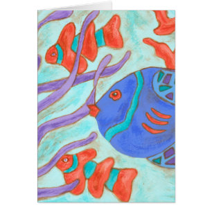 Pop-Farbige Fische
