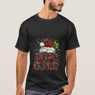 Pop feiern Weihnachtsbeleuchtung passend zu Famili T-Shirt