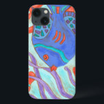 Pop-Fische Case-Mate iPhone Hülle<br><div class="desc">Schwimmen Sie unter dem Meer mit diesem schönes Wasser farbigen Fisch. Diese Malerei von Nancy Slocum nimmt das schöne Wasserleben unter Meeren gefangen. Sie nimmt die mehrfarbigen Fische mit umgeben durch wildes Kelp gefangen,  während sie schnell durch schwimmen. Erhalten Sie Ihre schönen Fische heute auf Ihrem folgenden Zazzle Produkt.</div>