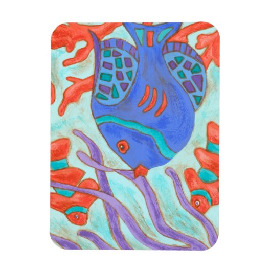 Pop Fish Magnet (Vertikal)