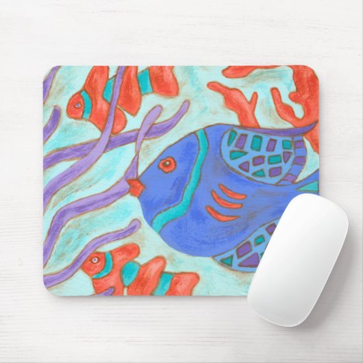 Pop Fish Mousepad (Mit Mouse)