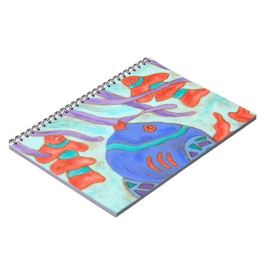 Pop Fish Notizblock (Linke Seite)