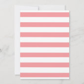 Pop Fizz Clink Brautparty Champagne Goldene Lunge Einladung (Rückseite)