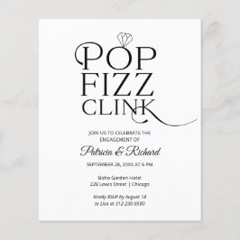 Pop Fizz Clink Einladung