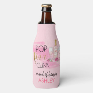 POP. FIZZ. KLINK. Junggeselinnen-Abschied Cooler Flaschenkühler