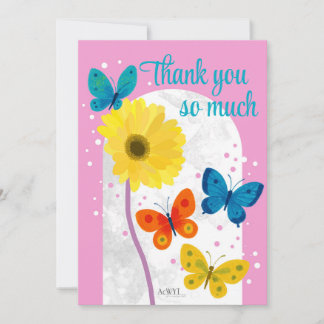 POP flower card -gerbera- サイズ 12.7cm x 17.8cm, 封筒 Einladung