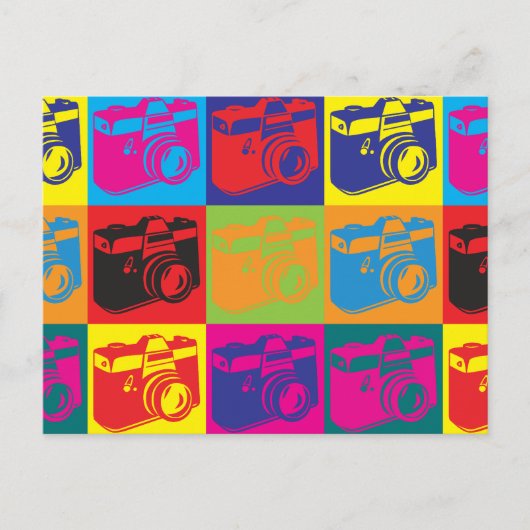 Pop Fotografie Postkarte (Vorderseite)