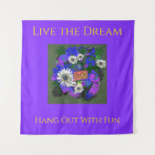 Pop Frische Pasta machen Wandteppich (Vorderseite)