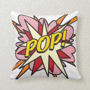 POP Fun Retro Comic Pop Kissen