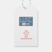 Pop für benutzerdefinierbare Immobilien von Dezemb Geschenkanhänger (Rückseite)