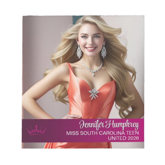 Pop für benutzerdefinierter Seitenanzeiger Notizblock (Vorderseite)