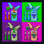 Pop für Chemieabfälle Art Poster<br><div class="desc">Während unser Wissen über das Universum wächst,  finden wir,  dass nichts unmöglich ist. Bei String Theory sind Spaß und Wissen in unserer vielfältigen Auswahl an Bekleidung reichlich vorhanden und denken Sie daran,  99% der in meiner Galerie angebotenen Gegenstände können auf Ihren Geschmack angepasst werden!</div>
