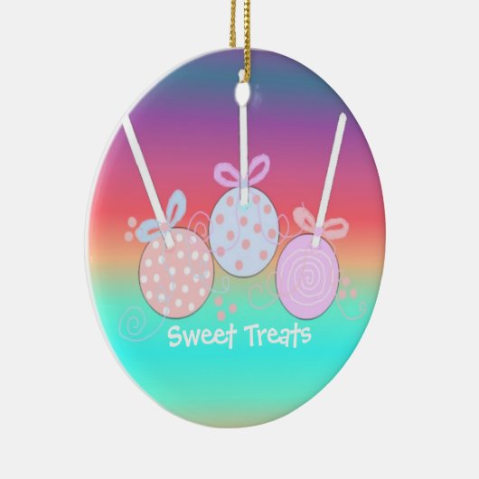 Pop für helle und heiße Kuchen Keramikornament (Rechts)