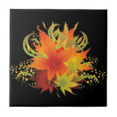 Pop für Herbstausgänge Fliese (Vorderseite)