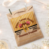 Pop für kundenspezifische Backwaren Geschenktütchen (Ausgeschnitten)