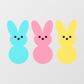 Pop für Osterfarben Fensteraufkleber (Blatt)