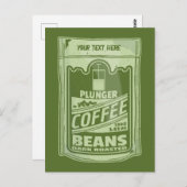 Pop für Plafarben Postkarte (Vorne/Hinten)