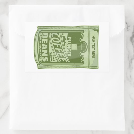 Pop für Plafarben Rechteckiger Aufkleber (Tasche)