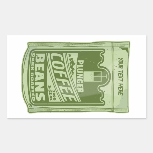 Pop für Plafarben Rechteckiger Aufkleber (Vorderseite)