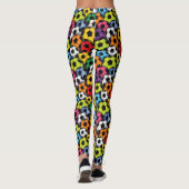 Pop-Fußball-Mode-Leggings Leggings (Rückseite)