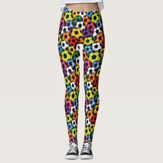 Pop-Fußball-Mode-Leggings Leggings (Vorderseite)