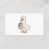 Pop Gans Visitenkarte (Vorderseite)
