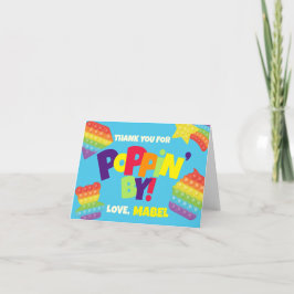 Pop! Geburtstag geklappt Dankeschön Karte