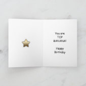 Pop Geburtstag, Orang Utan Karte (Innenseite)