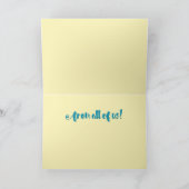 Pop Geburtstagskarte Karte (Innenseite)