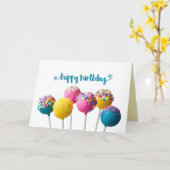 Pop Geburtstagskarte Karte (Gelbe Blume)