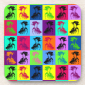 Pop Geishas Untersetzer (Vorderseite)