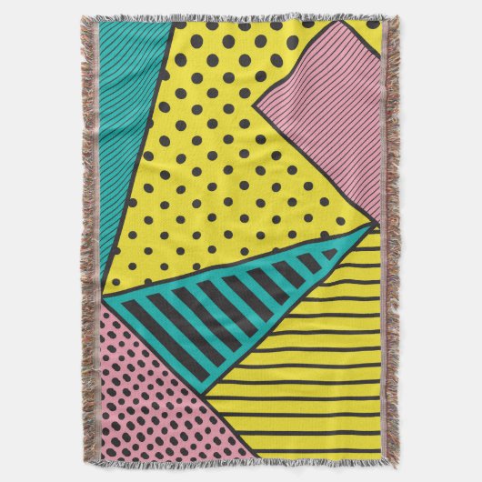 Pop, geometrisch, fett decke (Vorderseite Vertikal)