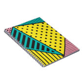 Pop, geometrisch, fett notizblock (Rechte Seite)