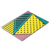 Pop, geometrisch, fett notizblock (Linke Seite)