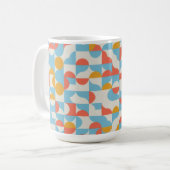 Pop Geometry Kaffeetasse (Vorderseite Links)