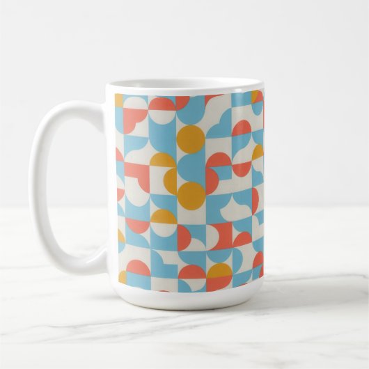 Pop Geometry Kaffeetasse (Links)