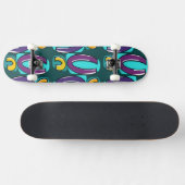 Pop Geometry Skateboard Deck (Horizontal)
