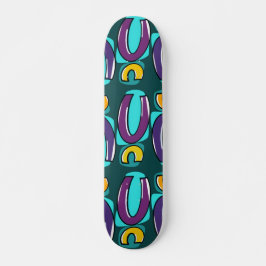Pop Geometry Skateboard Deck