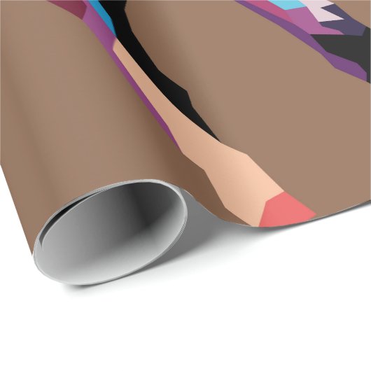 Pop Geschenkpapier (Rolleneckpunkt)