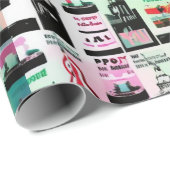 Pop Geschenkpapier (Rolleneckpunkt)