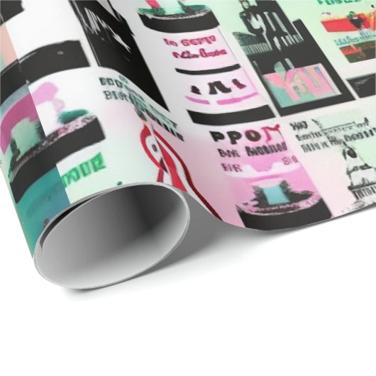 Pop Geschenkpapier (Rolleneckpunkt)