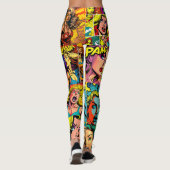 Pop Girl Art Comic Leggings 3 - Cool (Rückseite)
