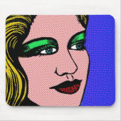 Pop Girl Mousepad (Vorne)